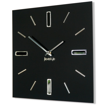 Nástenné hodiny Brilliant Flexistyle z118, 30cm čierna 